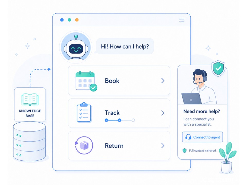 AI Customer Assistant preview